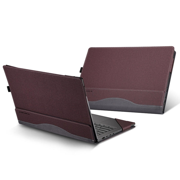 Shockproof Leather Laptop Case - Protective
