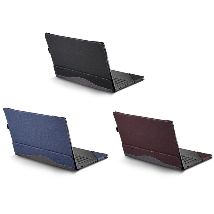 Shockproof Leather Laptop Case - Protective