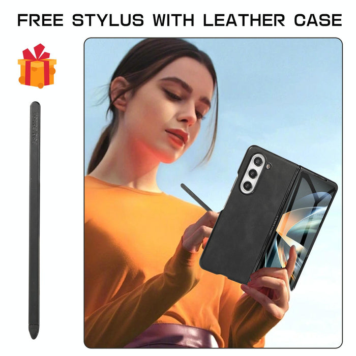 Foldable Shockproof Leather Phone Case Stylus For Samsung