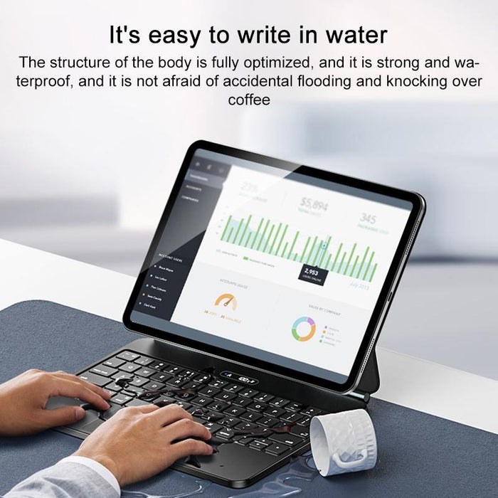 For Ipad Pro 11 2018-2022/Air 10.9 2020-2022 Kb5 Mag Link Wireless Floating Waterproof Magnetic Keyboard