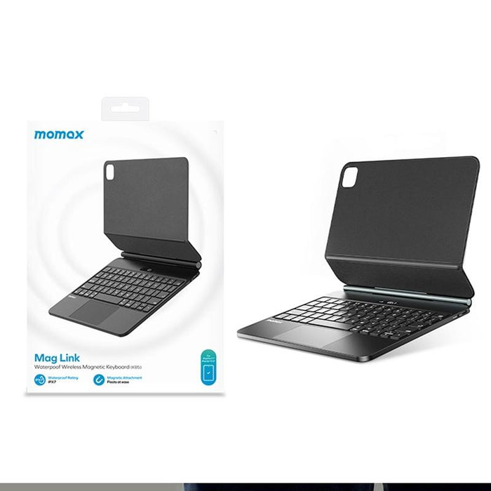 For Ipad Pro 12.9 2018-2022 Kb6 Mag Link Wireless Floating Waterproof Magnetic Keyboard