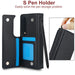 Samsung Galaxy z Fold 4 Leather Phone Case with Pen Slot