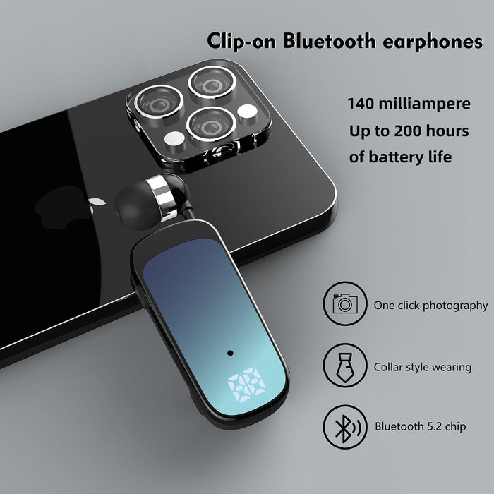 K65 Business Retractable Cable Bluetooth Earphone