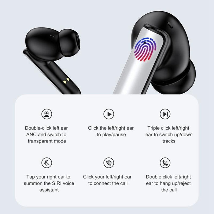 Ta03 Anc Active Noise Reduction Wireless Bluetooth Earphone