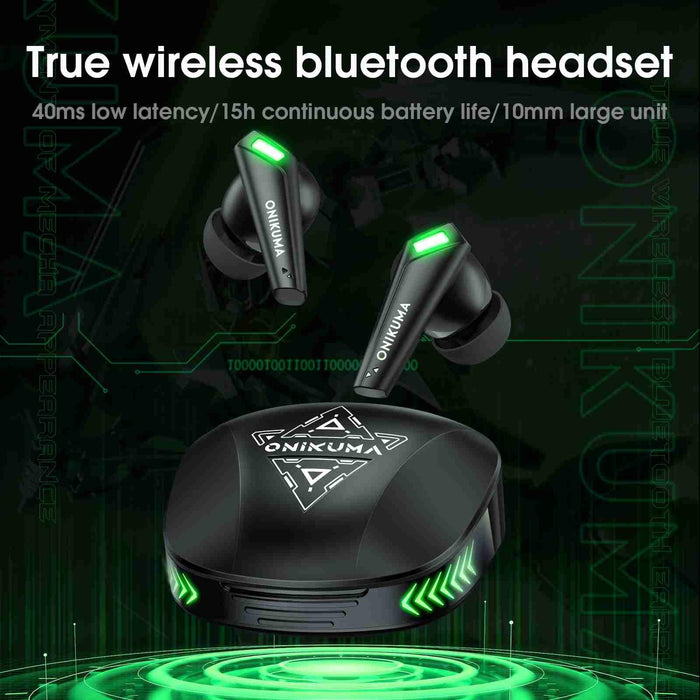 T308 Tws Wireless Bluetooth 5.3 Earphone With Mic Black