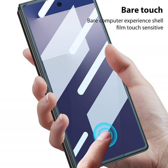 For Samsung Galaxy Z Fold7 5G Integrated Accurate Hole Ultra-Thin Square Ring Holder Phone Case