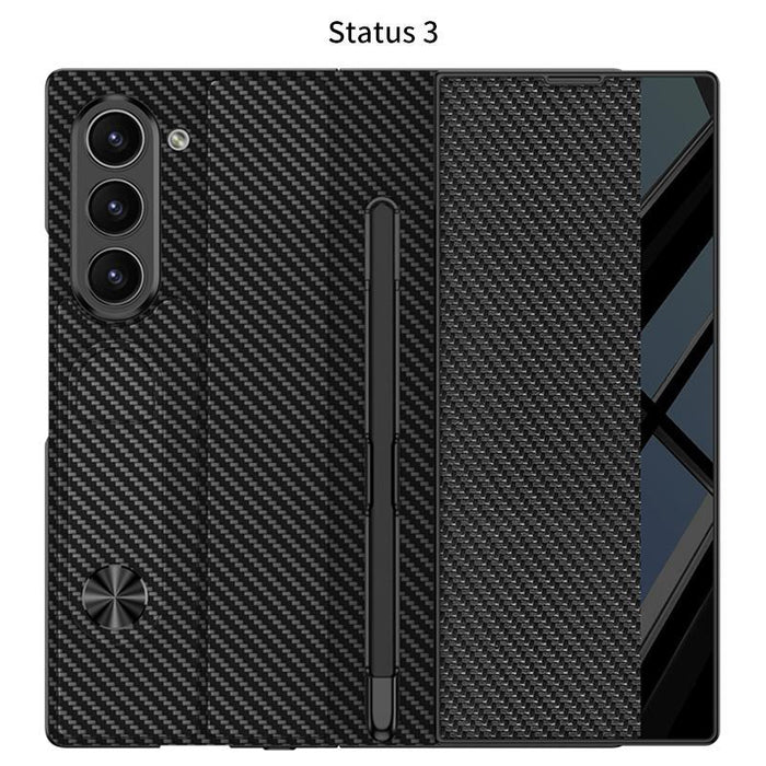 For Samsung Galaxy Z Fold7 5G Integrated Full Coverage Flip Phone Case With Pen Slot Not Included Pen