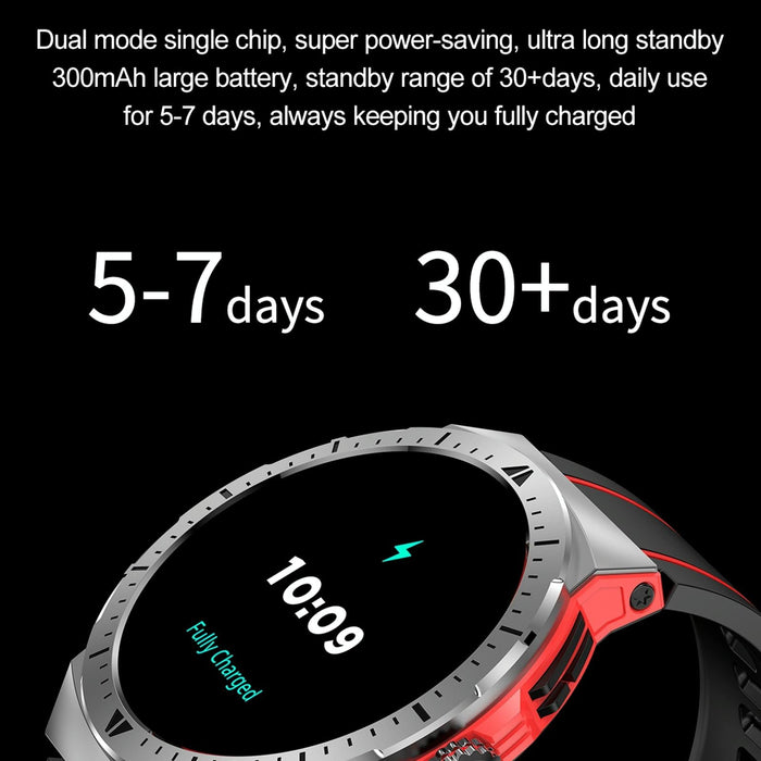 1.43 Inch Bt5.3 Ip68 Sport Smart Watch Support Bluetooth Call / Message Notification / Heart Rate / Blood Pressure Health Monitor