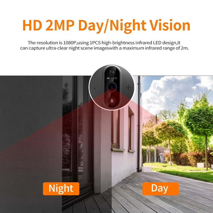 1080P 4.3 Inch Smart Digital Door Viewer Support Wide Angle Pir & Night Vision Photo