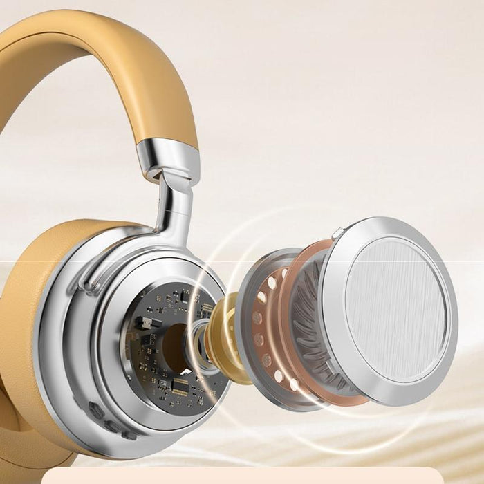 Cr-9 Metal Retro Head-Mounted Wireless Bluetooth Earphone