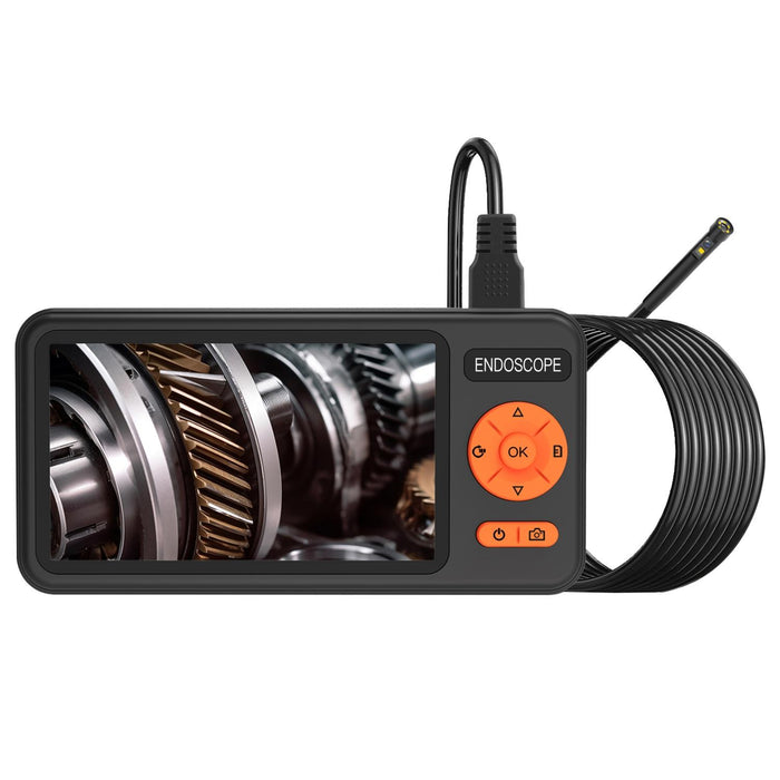 5 Inch Ips Screen 5.5Mm Single Lens Ip67 Waterproof Industrial Endoscope With Bracket Length 10M