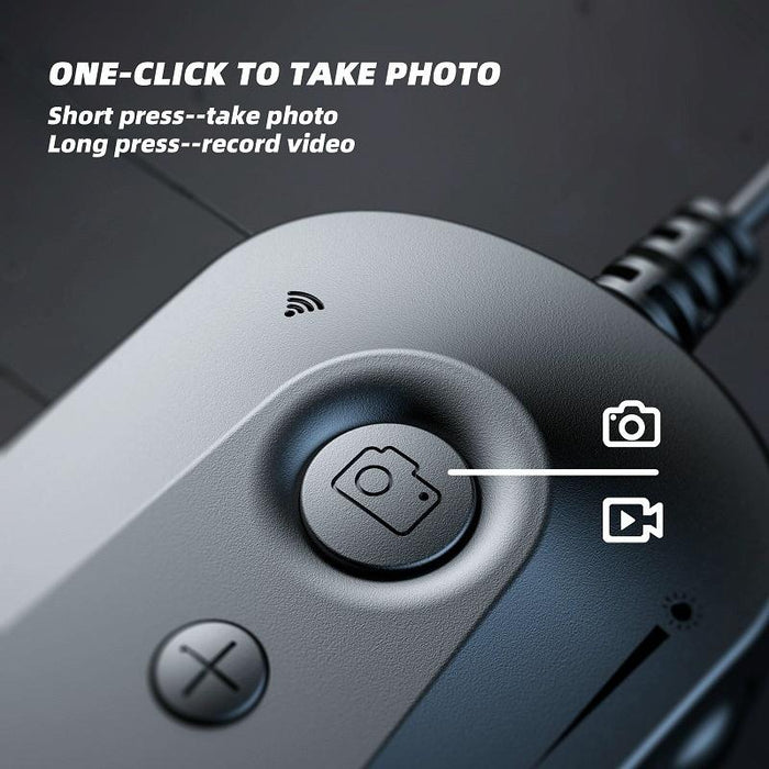 5.5Mm Single Camera Wifi Connected Hard Cable Hd Industrial Endoscope Length 10M Black