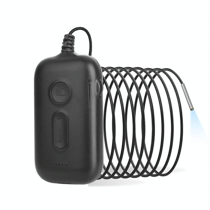 3.9Mm Single Camera Wifi Connected Hard Cable Hd Industrial Endoscope Length 1M Black