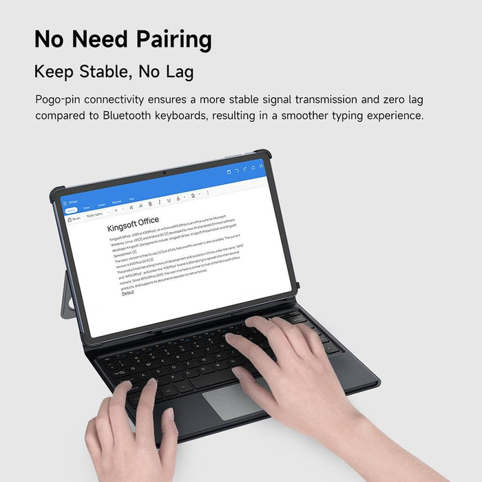 Smart Keyboard & Leather Case For Tab A11 Pro