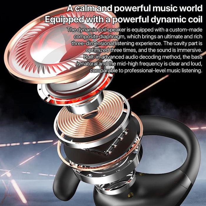 I19 Mechanical Planet Ear-Mounted Wireless Bluetooth Earphone