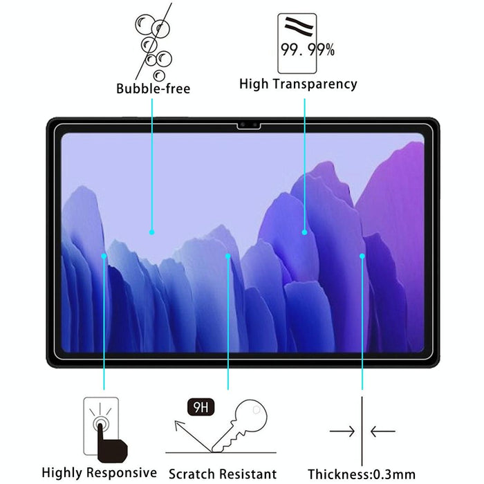 For Samsung Galaxy Tab A7 T500 / Tab A7 10.4 2022 9H Hd Explosion-Proof Tempered Glass Film