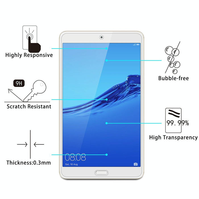 For Huawei Tablet C5 8.0 2 Pcs 9H Hd Explosion-Proof Tempered Glass Film