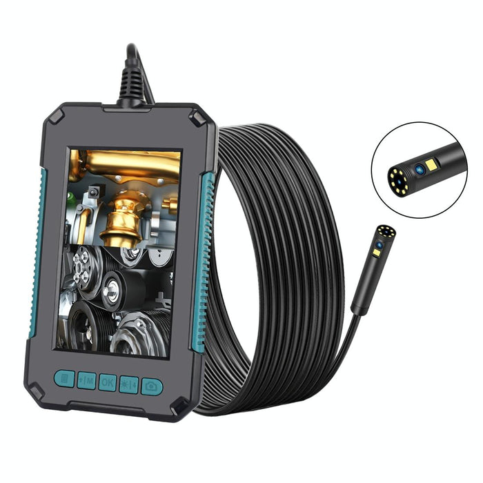 8Mm 1080P Iwaterproof 4.3 Inch Highlight Screen Dual Camera Digital Endoscope Length 2M Hard Cable