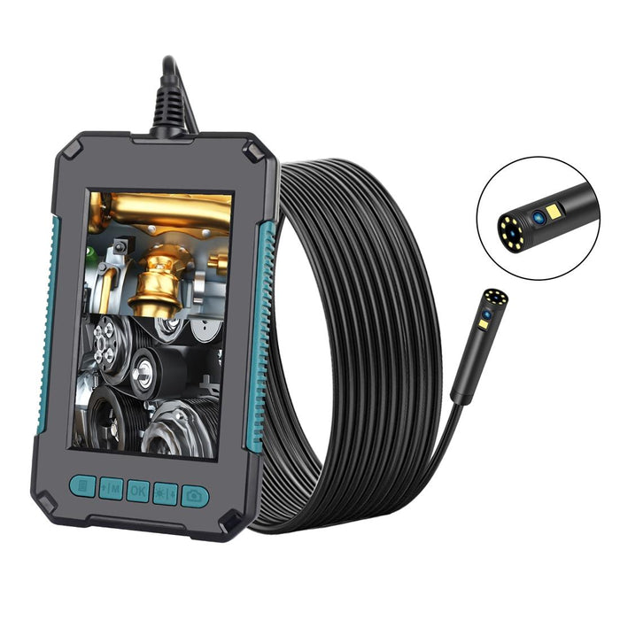 8Mm 1080P Iwaterproof 4.3 Inch Highlight Screen Dual Camera Digital Endoscope Length 10M Hard Cable