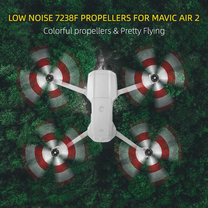 2 Pairs Of 7238f 3c Double Sided Low Noise Quick Release