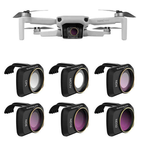 6-in-1 Drone Lens Filter for Dji Mavic Mini / 2 - Mm Fi9258