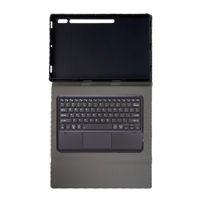Detachable Bluetooth Keyboard Leather Tablet Case For Galaxy Tab S10 Ultra