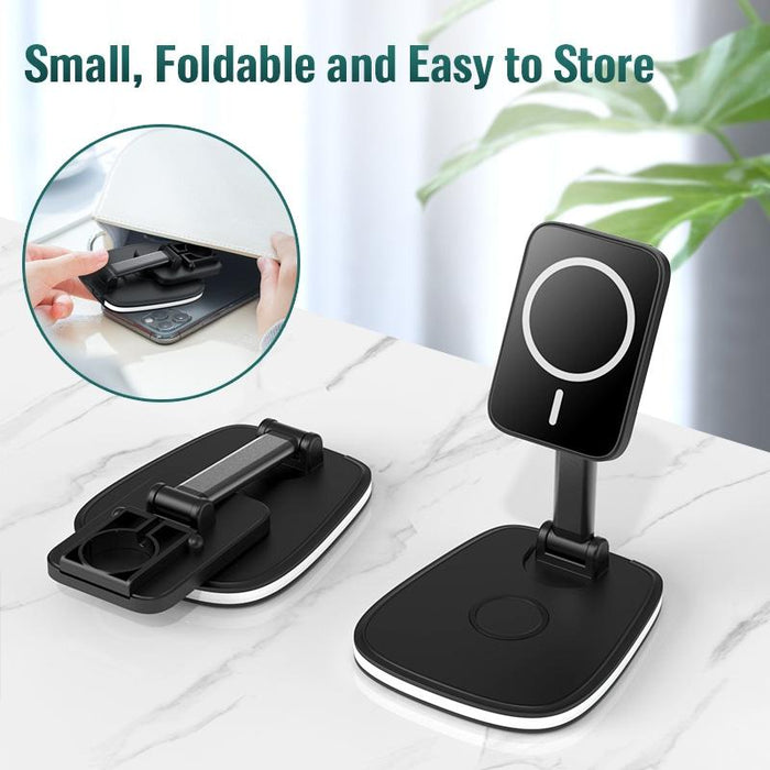 15W Multifunctional Desktop Wireless Charger
