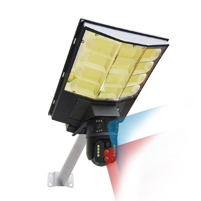 Solar Street Light With 4G Wifi 10X Dual-Lens Monitoring Hd Camera - Memory 128Gb Sd Card