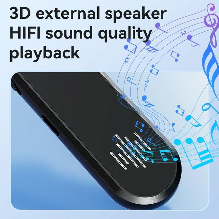 1 Inch Colour Screen Hd Noise Reduction Voice Recording Pen Memory 16Gb Black