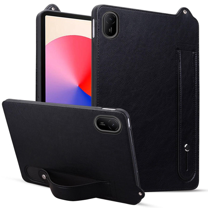 For Huawei Matepad Se 11 2024 Tpu Leather Back Tablet Case With Wristband