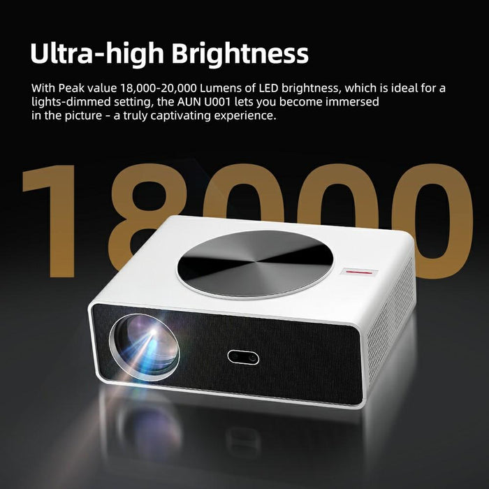 1920X1080P Hd Android Lcd Projector White