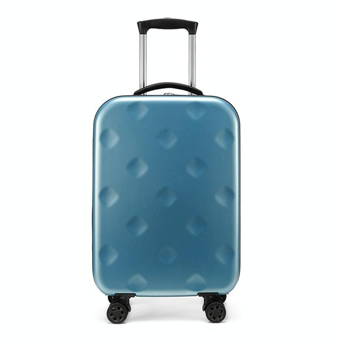 Foldable Portable Universal Wheel Trolley Luggage Suitcase With Combination Lock