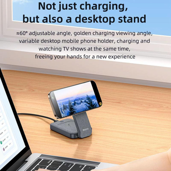 4 In 1 Magnetic Wireless Charging Stand With Night Light