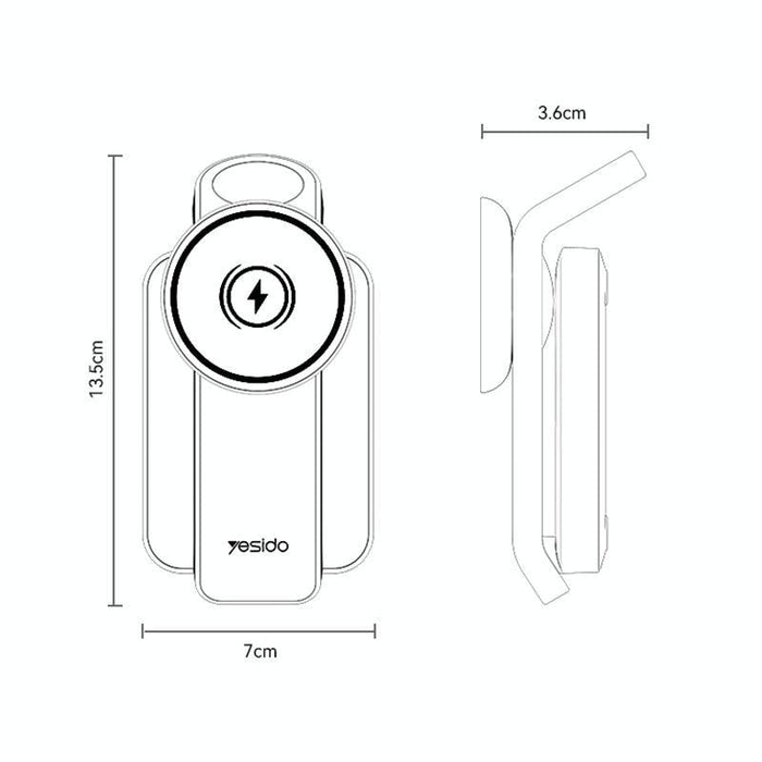 4 In 1 Magnetic Wireless Charging Stand With Night Light