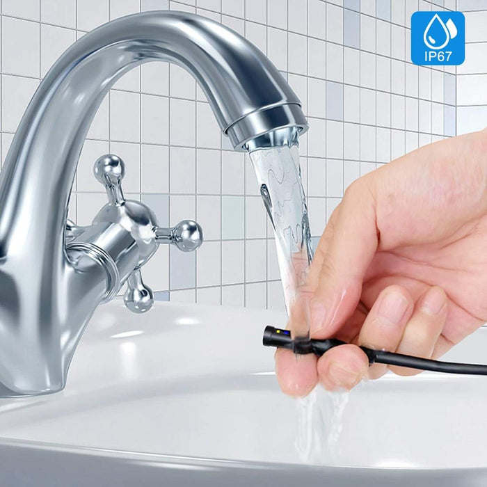 8Mm 1080P Ip68 Waterproof 4.3 Inch Screen Single Camera Digital Endoscope Line Length 7M