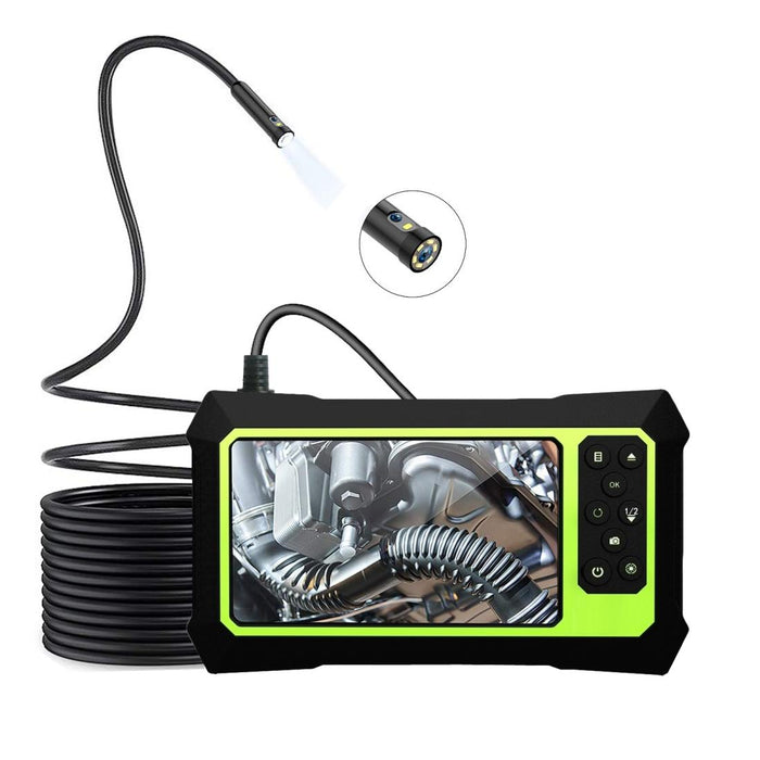 8Mm 1080P Ip68 Waterproof 4.3 Inch Screen Dual Camera Digital Endoscope Line Length 5M