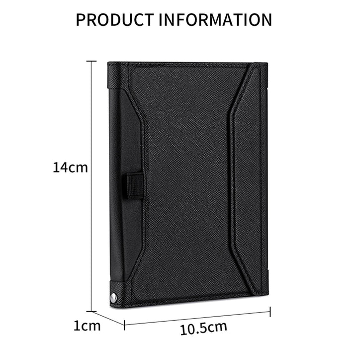 Multifunctional Magnetic Passport Card Holder Rfid Anti-Theft Document Bag