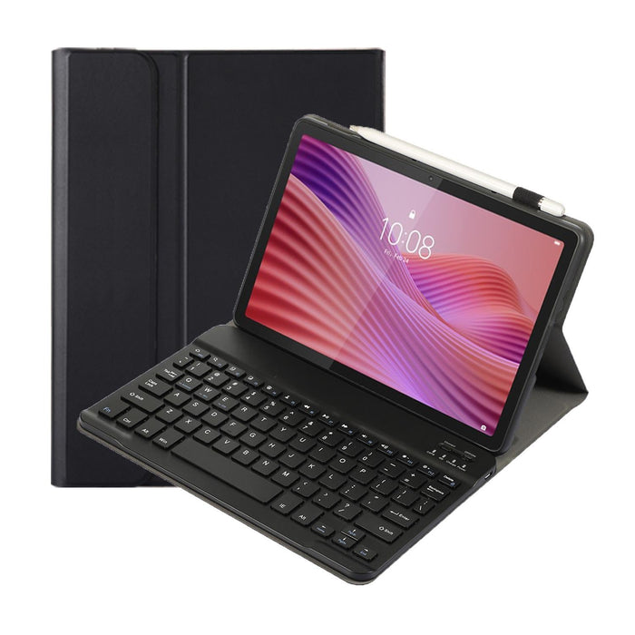 For Lenovo Tab 10.1 / Zhaoyang K10C 10.1 Ultra-Thin Detachable Bluetooth Keyboard Leather Tablet Case