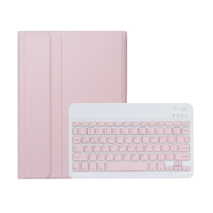 For Lenovo Tab 10.1 / Zhaoyang K10C 10.1 Ultra-Thin Detachable Bluetooth Keyboard Leather Tablet Case