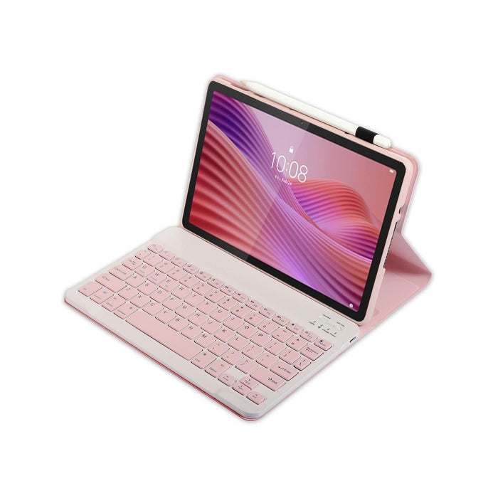 For Lenovo Tab 10.1 / Zhaoyang K10C 10.1 Ultra-Thin Detachable Bluetooth Keyboard Leather Tablet Case