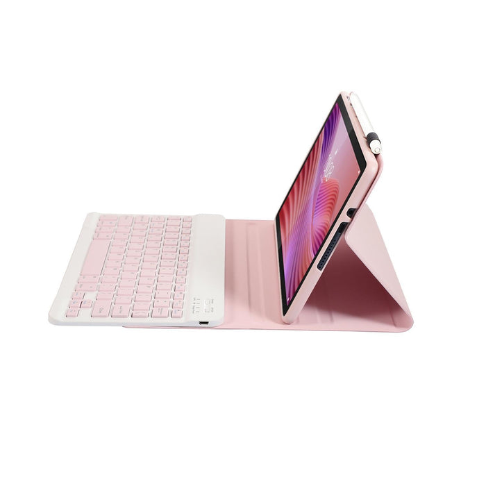 For Lenovo Tab 10.1 / Zhaoyang K10C 10.1 Ultra-Thin Detachable Bluetooth Keyboard Leather Tablet Case