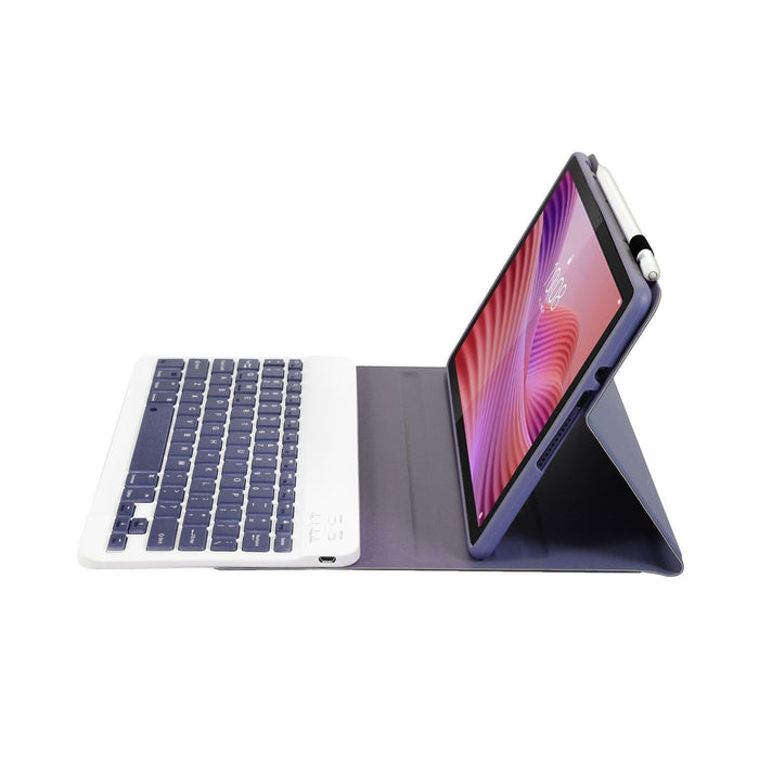 For Lenovo Tab 10.1 / Zhaoyang K10C 10.1 Ultra-Thin Detachable Bluetooth Keyboard Leather Tablet Case