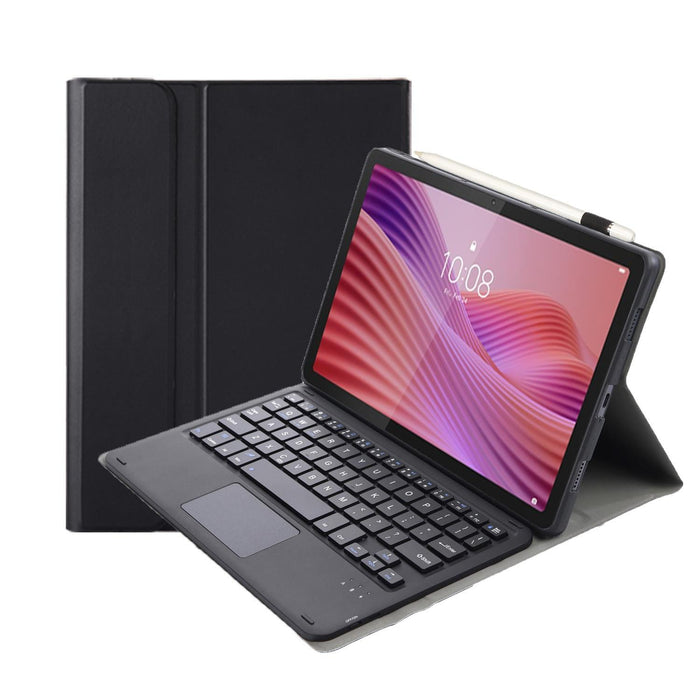For Lenovo Tab 10.1 / Zhaoyang K10C 10.1 Ultra-Thin Detachable Bluetooth Keyboard Leather Tablet Case With Touchpad