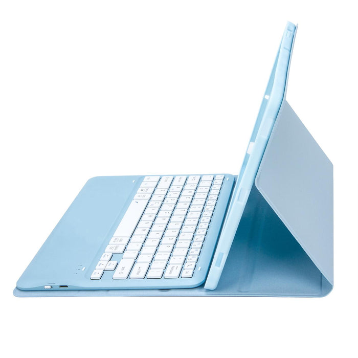 Detachable Bluetooth Keyboard Leather Case For Galaxy Tab S10 Fe+