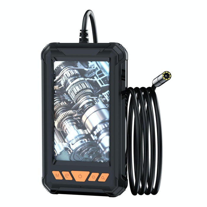 8Mm Lens Industrial Pipeline Endoscope With 4.3 Inch Hd Screen Spec 10M Tube