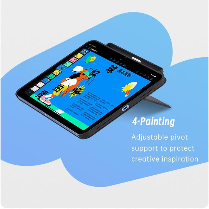 2025 / 2022 Ipad U8 Magic Folio Ultra-Thin Rgb Backlit Touchpad Keyboard Case