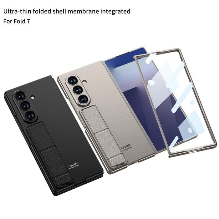 For Samsung Galaxy Z Fold7 5G Integrated Ultra-Thin Full Cover Phone Case With Bracket