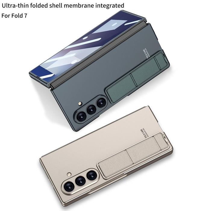 For Samsung Galaxy Z Fold7 5G Integrated Ultra-Thin Full Cover Phone Case With Bracket