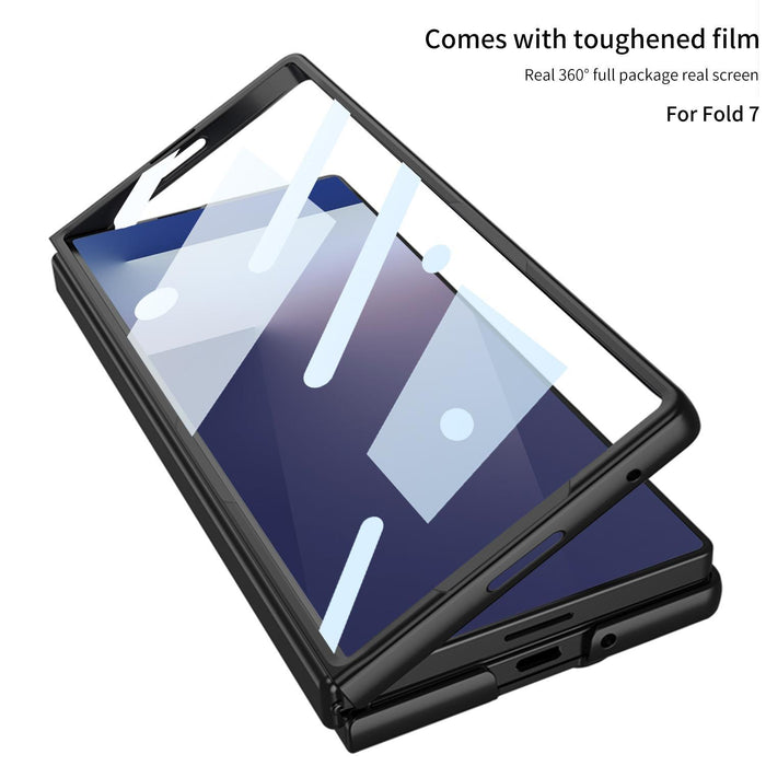 For Samsung Galaxy Z Fold7 5G Integrated Ultra-Thin Full Cover Phone Case With Bracket