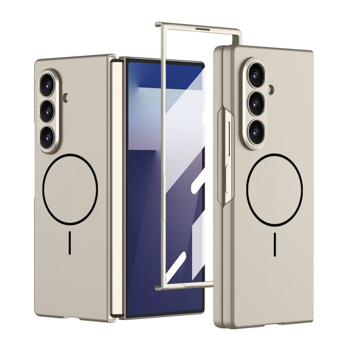 For Samsung Galaxy Z Fold7 5G Integrated Ultra-Thin Magsafe Magnetic Folding Phone Case